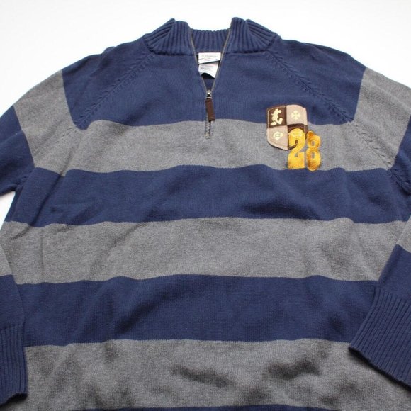#28 Mickey Mouse Disney Store 1/4 Zip Up Pullover Sweater Size XL XLarge (A4) - Picture 1 of 7